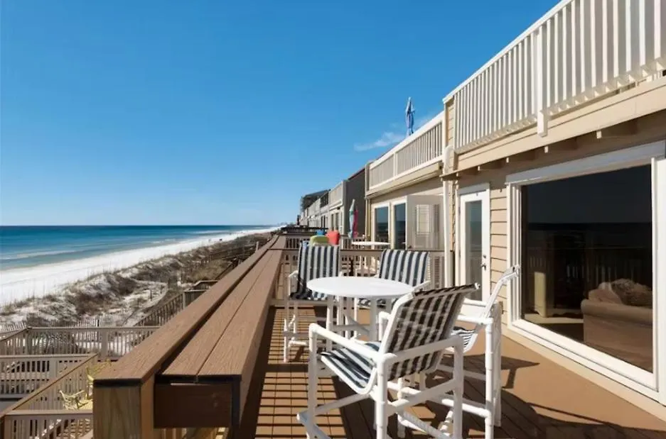 Green Reef # 4 Gorgeous Beachfront Townhome Sleeps 8 Destin United States